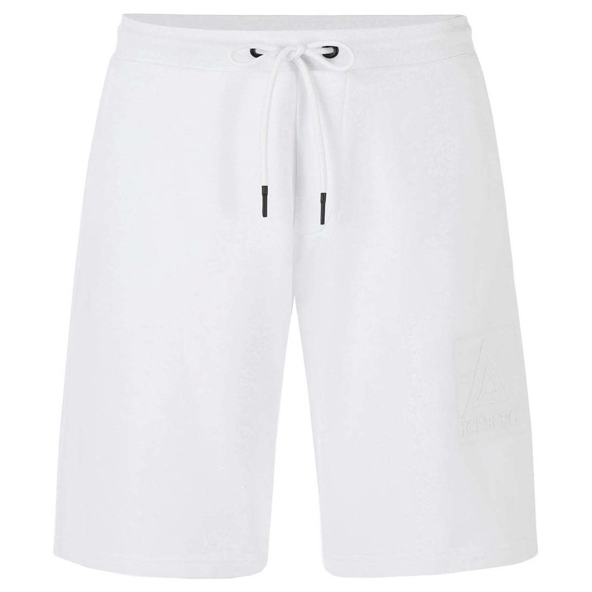 Vêtements Homme Shorts / Bermudas Iceberg  Blanc