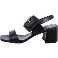 Chaussures Femme Sandales et Nu-pieds L'angolo 855M005.01_37 Noir