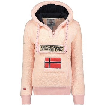 Vêtements Femme Polaires Geographical Norway Polaire Femme GeoNorway Gymclass Rose