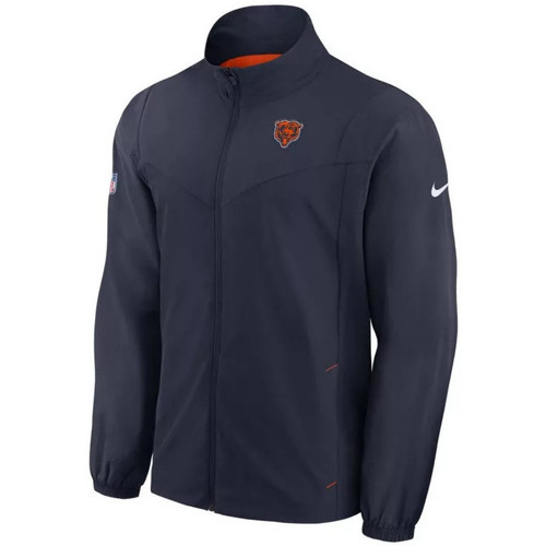 Vêtements Sweats Nike top Veste zippé NFL Chicago Bears Multicolore