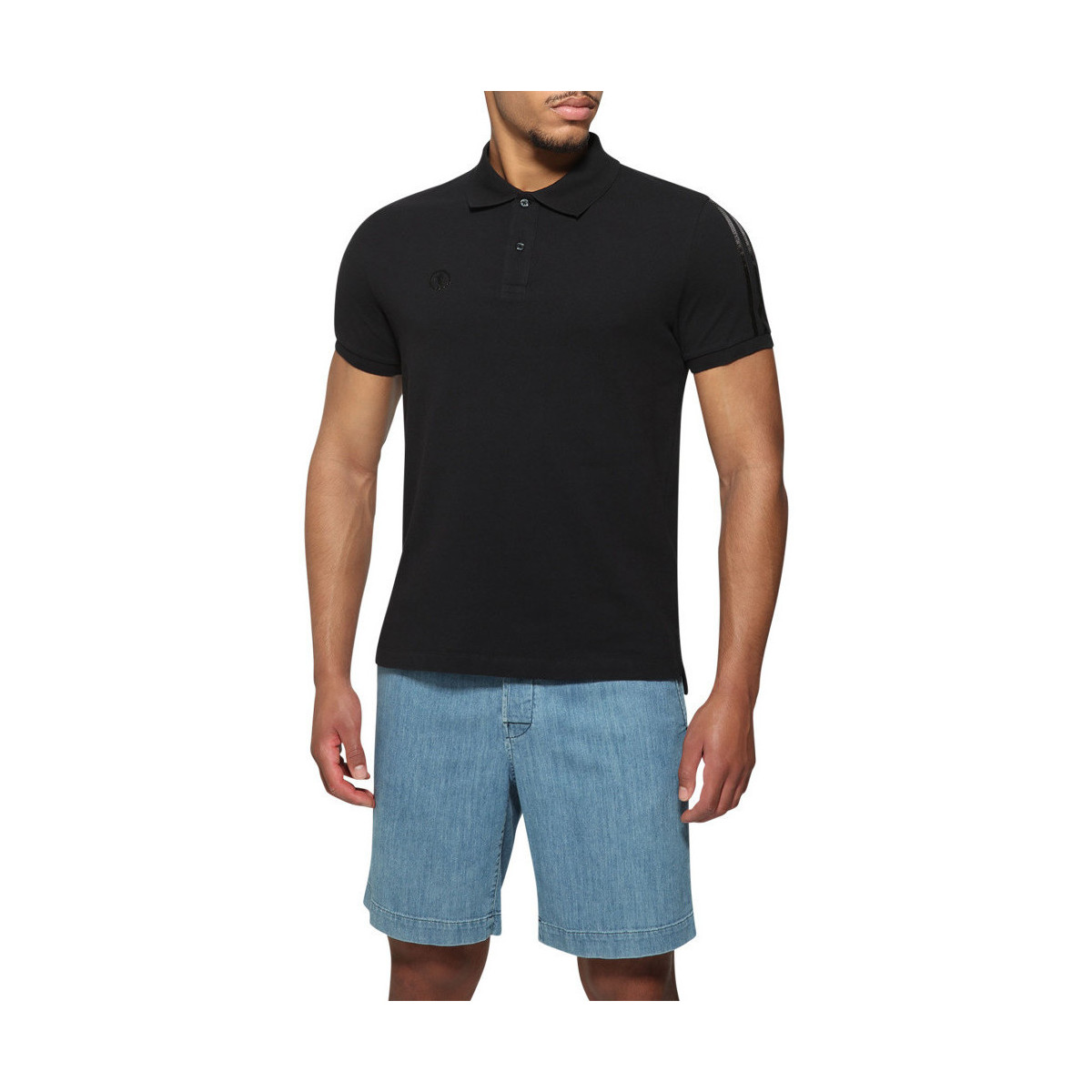 Vêtements Homme T-shirts & Polos Bikkembergs Polos  Noir Noir