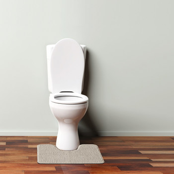 Guy Levasseur Tapis de toilette 50x40cm Beige