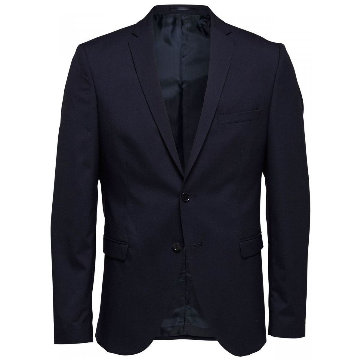 Vêtements Homme Vestes Selected 16051230 MYLOGAN BLAZER-NAVY BLAZER Bleu