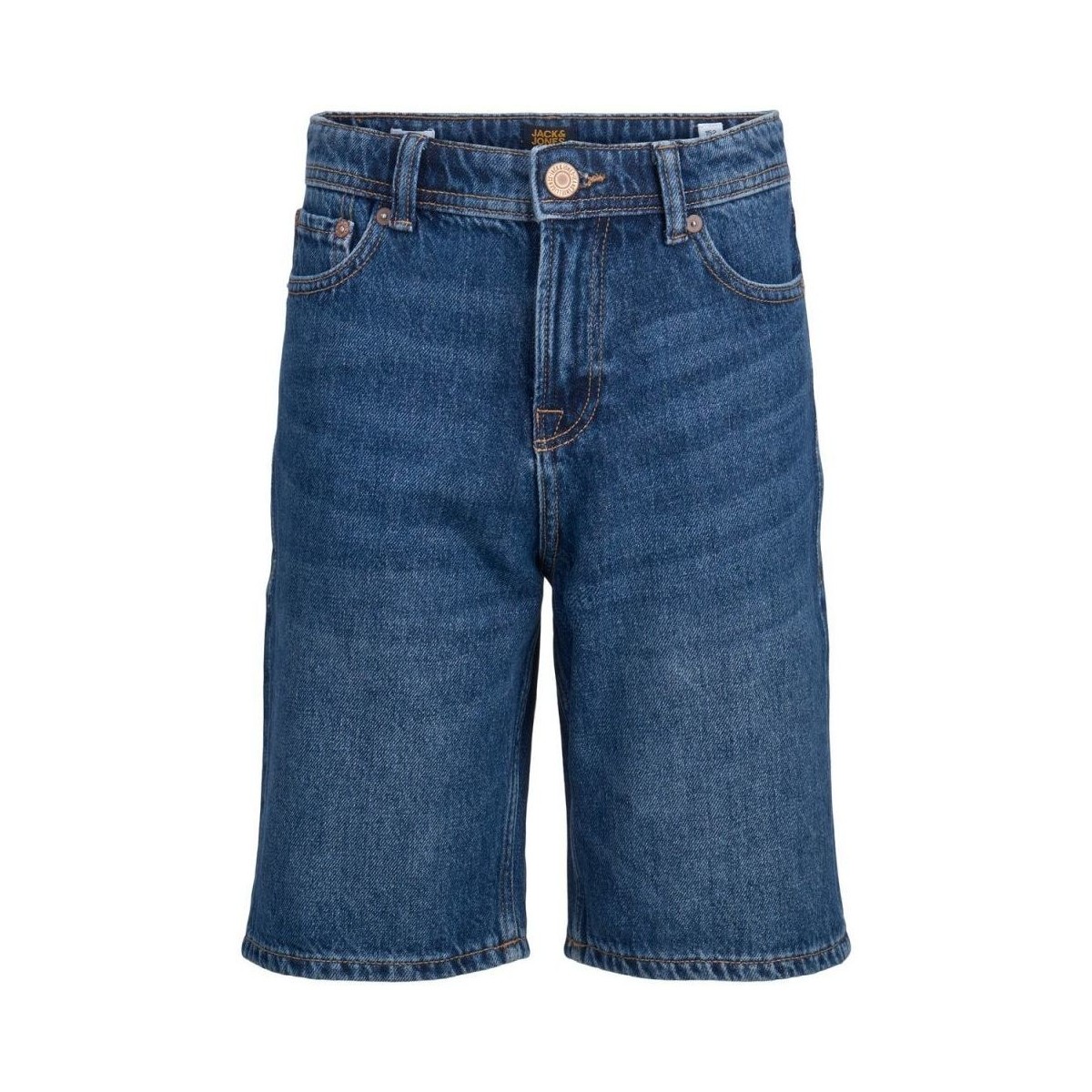 Vêtements Garçon Shorts / Bermudas Jack & Jones 12205917 CHRIS SHORT-BLUE DENIM Bleu