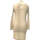 Vêtements Femme Robes courtes Naf Naf robe courte  34 - T0 - XS Blanc Blanc