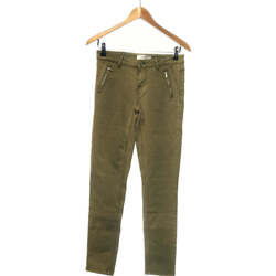 Vêtements Femme Pantalons Promod pantalon slim femme  36 - T1 - S Vert Vert