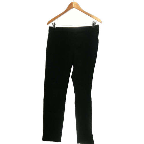 Vêtements Femme Pantalons H&M pantalon droit femme  40 - T3 - L Noir Noir