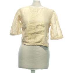 Vêtements Femme One-Shoulder mini dress Pimkie top manches courtes  36 - T1 - S Beige Beige