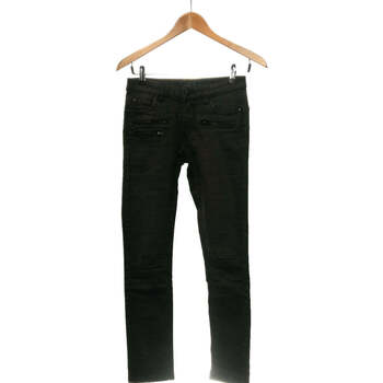 jeans ikks  jean slim femme  34 - t0 - xs noir 