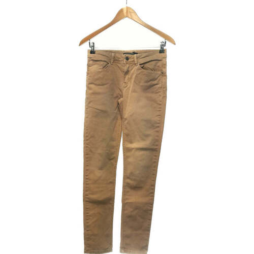 Vêtements Femme Jeans jeans Monoprix jean slim femme  36 - T1 - S Marron Marron
