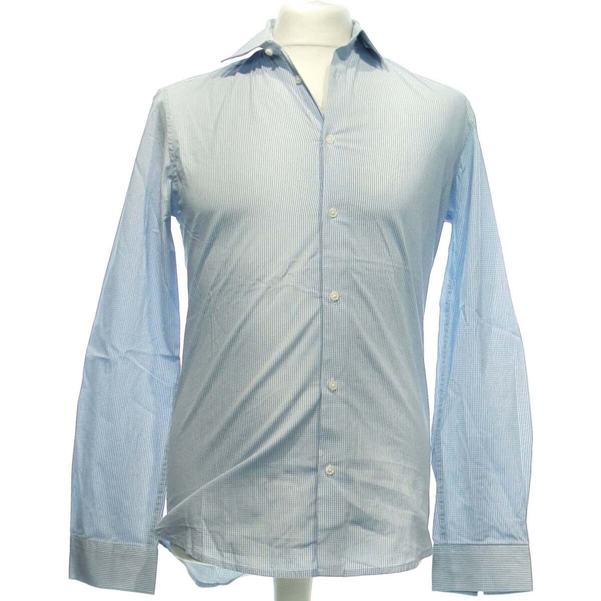 Vêtements Homme Chemises manches longues Galeries Lafayette 40 - T3 - L Bleu