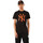 Vêtements Débardeurs / T-shirts sans manche New-Era Tee shirt  12123933 noir orange - XXS Noir