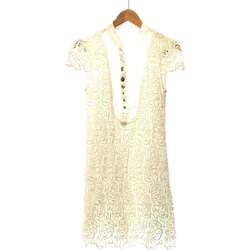 Vêtements Femme Robes courtes Elisa Cavaletti Robe Courte  36 - T1 - S Blanc