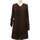 Vêtements Femme Robes courtes Cache Cache robe courte  36 - T1 - S Marron Marron