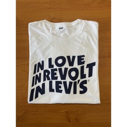 Vêtements Homme T-shirts manches courtes Levi Strauss Tee shirt blanc Levi’s Blanc