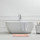 Maison & Déco Tapis de bain Guy Levasseur Tapis de bain 50x80cm Rose