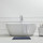 Maison & Déco Tapis de bain Guy Levasseur Tapis de bain 50x80cm Bleu
