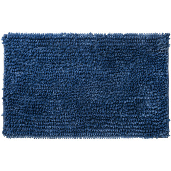Maison & Déco Tapis de bain Guy Levasseur SILKY - Tapis de bain bleu 50x80cm bleu