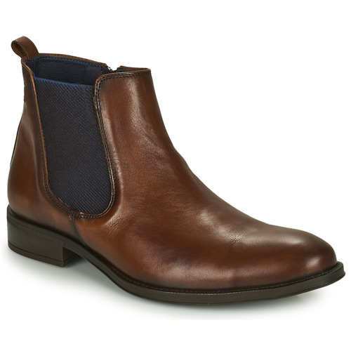 Chaussures Homme garnet Boots Fluchos 8756-MEMORY-CAMEL Marron