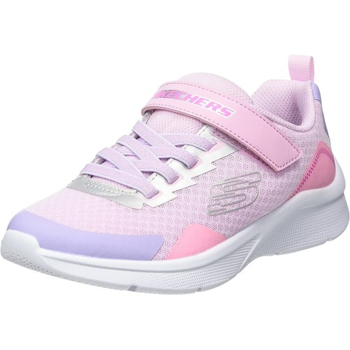 Chaussures Fille Baskets basses Skechers Microspec Rose