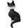 Politique de protection des données Statuettes et figurines Parastone Statuette Les chats par Dubout Précieuse Noir