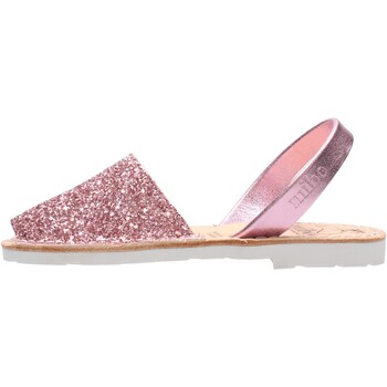 Chaussures Enfant Chaussures aquatiques Mibo - Sandalo rosa  glitter 140-02289 Rose