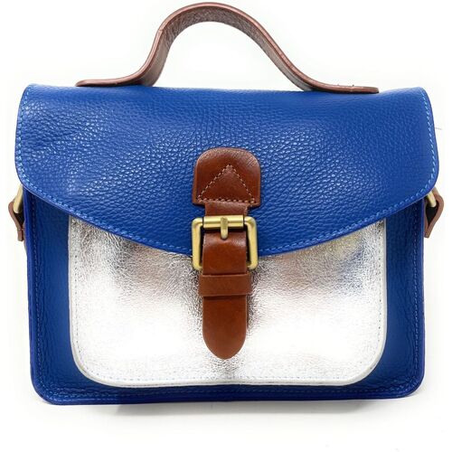 Sacs Femme Coccinelle Tebe logo-strap pebbled shoulder bag Shoulder Oh My Bag Shoulder CORTE Bleu