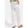 Vêtements Femme Pantalons La Fiancee Du Mekong Pantalon gaze de coton bio VIJAY Blanc