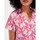 Vêtements Femme T-shirts manches courtes La Fiancee Du Mekong Top coton bio imprimé JIRANI Rose