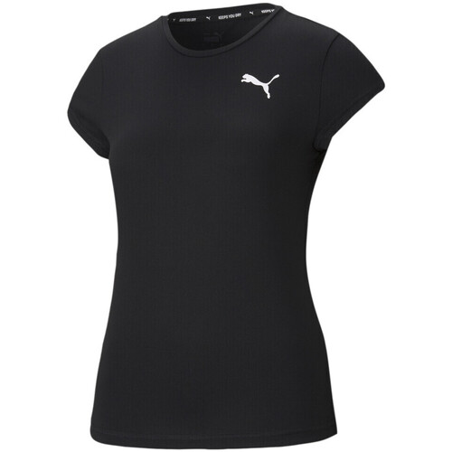 Vêtements Femme T-shirts manches courtes Puma 586857-01 Noir