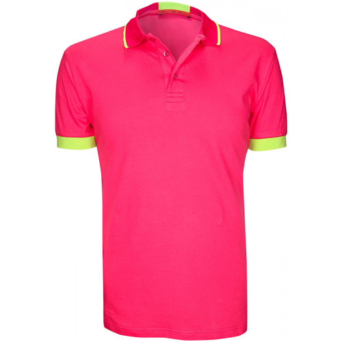 Vêtements Homme Polos manches longues Andrew Mc Allister polo mode marconi rose Rose