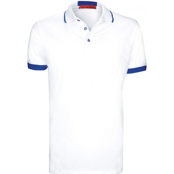 Vêtements Homme Polos manches courtes Andrew Mc Allister polo mode marconetti blanc Blanc