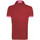 Vêtements Homme Polos manches courtes Andrew Mc Allister polo mode marco bordeaux Rouge