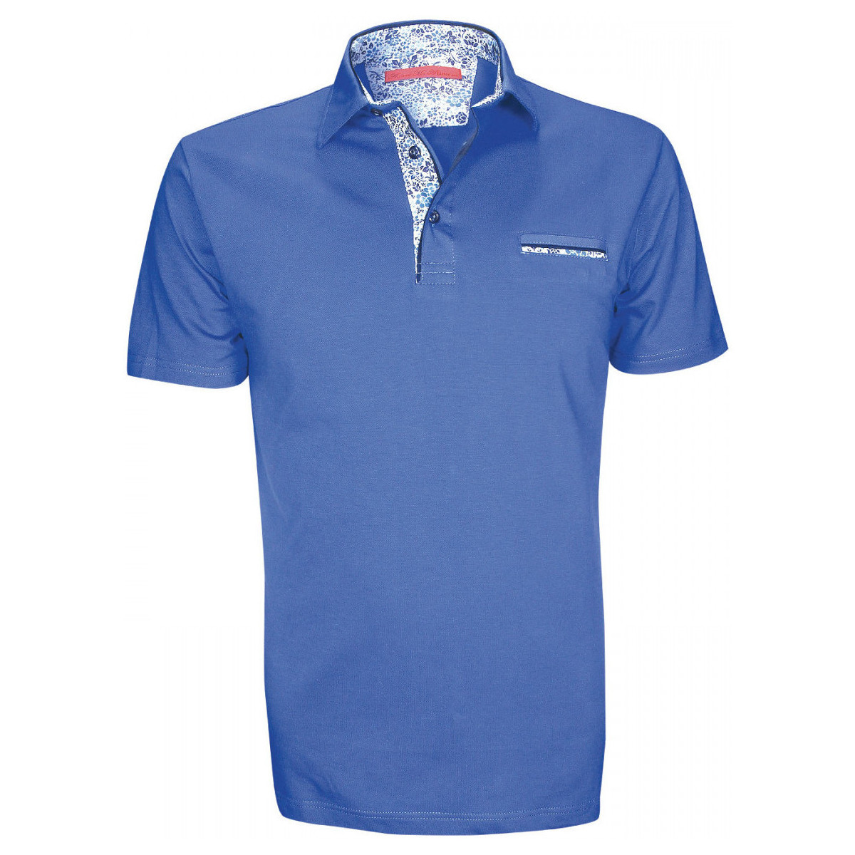Vêtements Homme men polo-shirts robes caps Loafers polo mode cornelia bleu Bleu