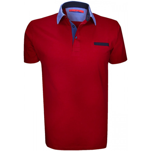 Vêtements Homme Otso Purito Kurzärmeliges T-shirt Andrew Mc Allister polo mode anagnina bordeaux Rouge