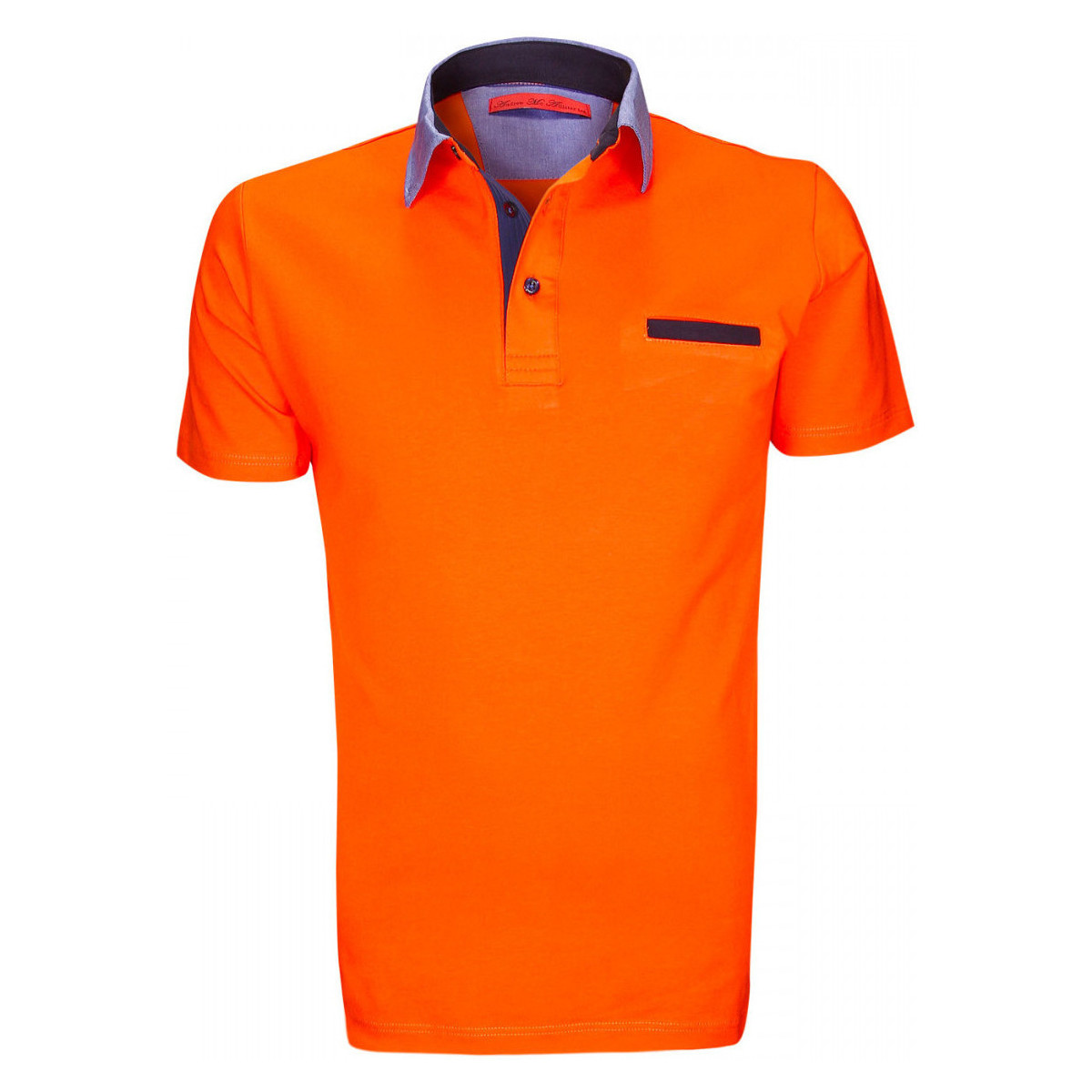 Vêtements Homme Polos manches courtes Hackett Essential fitted polo shirt polo mode anagnina orange Orange