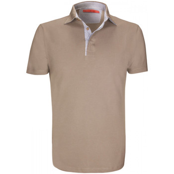 Vêtements Homme Polos manches courtes Andrew Mc Allister polo mode bologna taupe Taupe