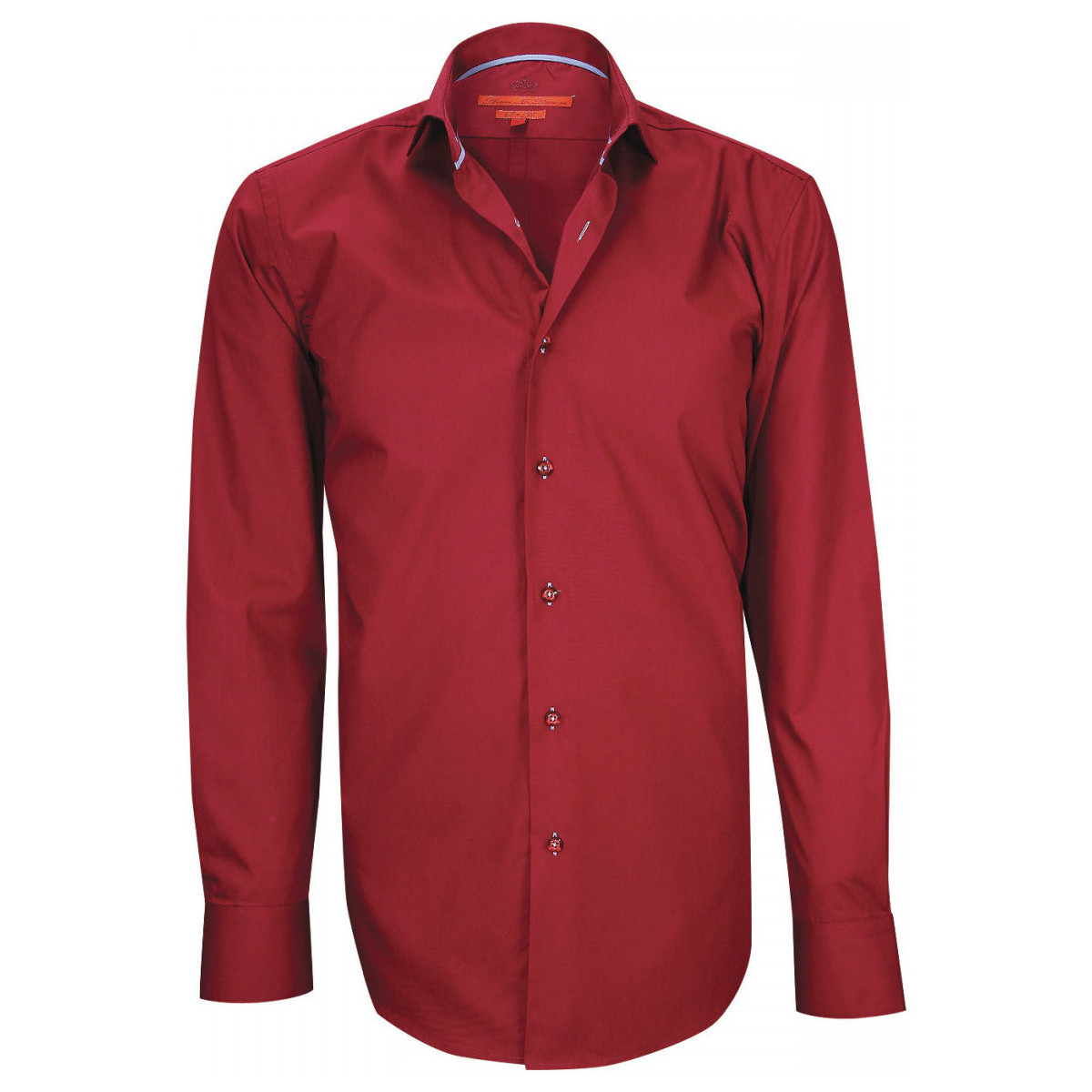 Vêtements Homme Chemises manches longues Andrew Mc Allister chemise mode walker bordeaux Rouge