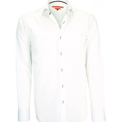 Vêtements Homme Chemises manches longues Andrew Mc Allister chemise mode walker blanc Beige