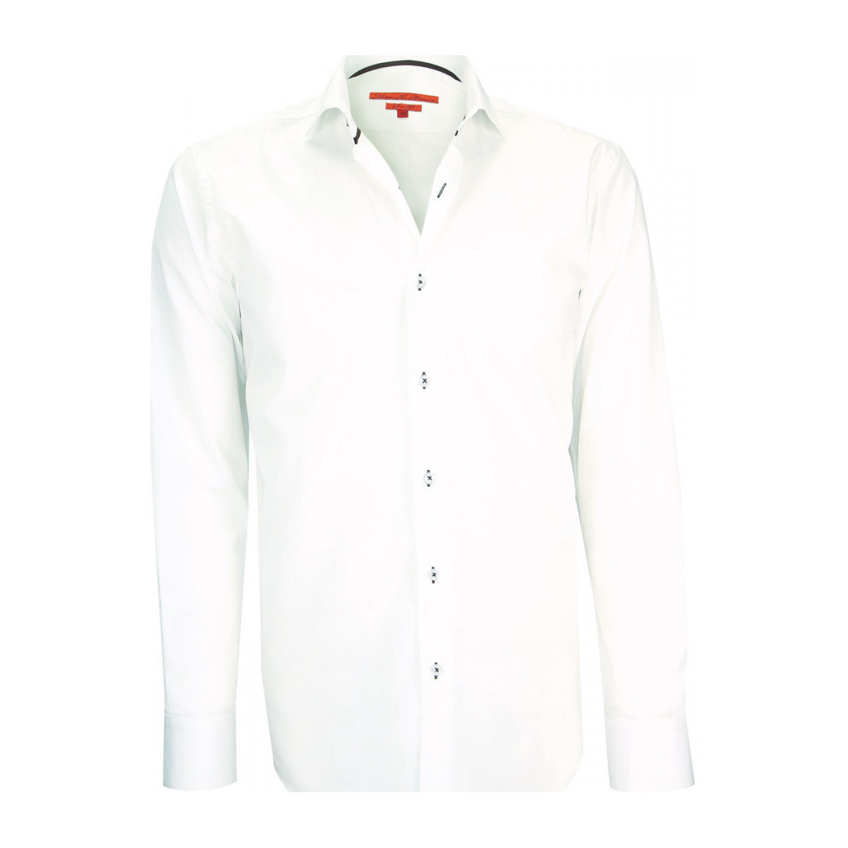 Vêtements Homme Chemises manches longues Andrew Mc Allister chemise mode walker blanc Beige