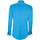 Vêtements Homme Chemises manches longues Emporio Balzani chemise fashion loris turquoise Bleu