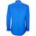 Vêtements Homme Chemises manches longues Andrew Mc Allister chemise gorge cachee gordon bleu Bleu