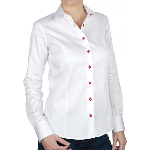 Vêtements Femme Chemises / Chemisiers Polo Mode Marcone Noir chemise blanche city blanc Blanc