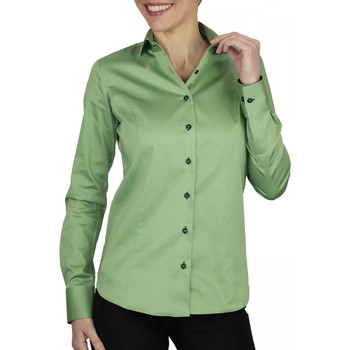 Vêtements Femme Chemises / Chemisiers Andrew Mc Allister chemise unie krystal vert Vert