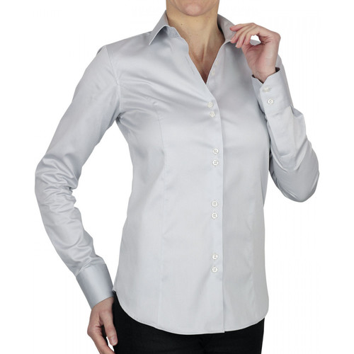 Vêtements Femme Chemises / Chemisiers Stones and Boneser chemise mode sketon gris Gris