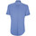 Vêtements Homme Chemises manches longues Andrew Mc Allister chemisette mode russel bleu Bleu