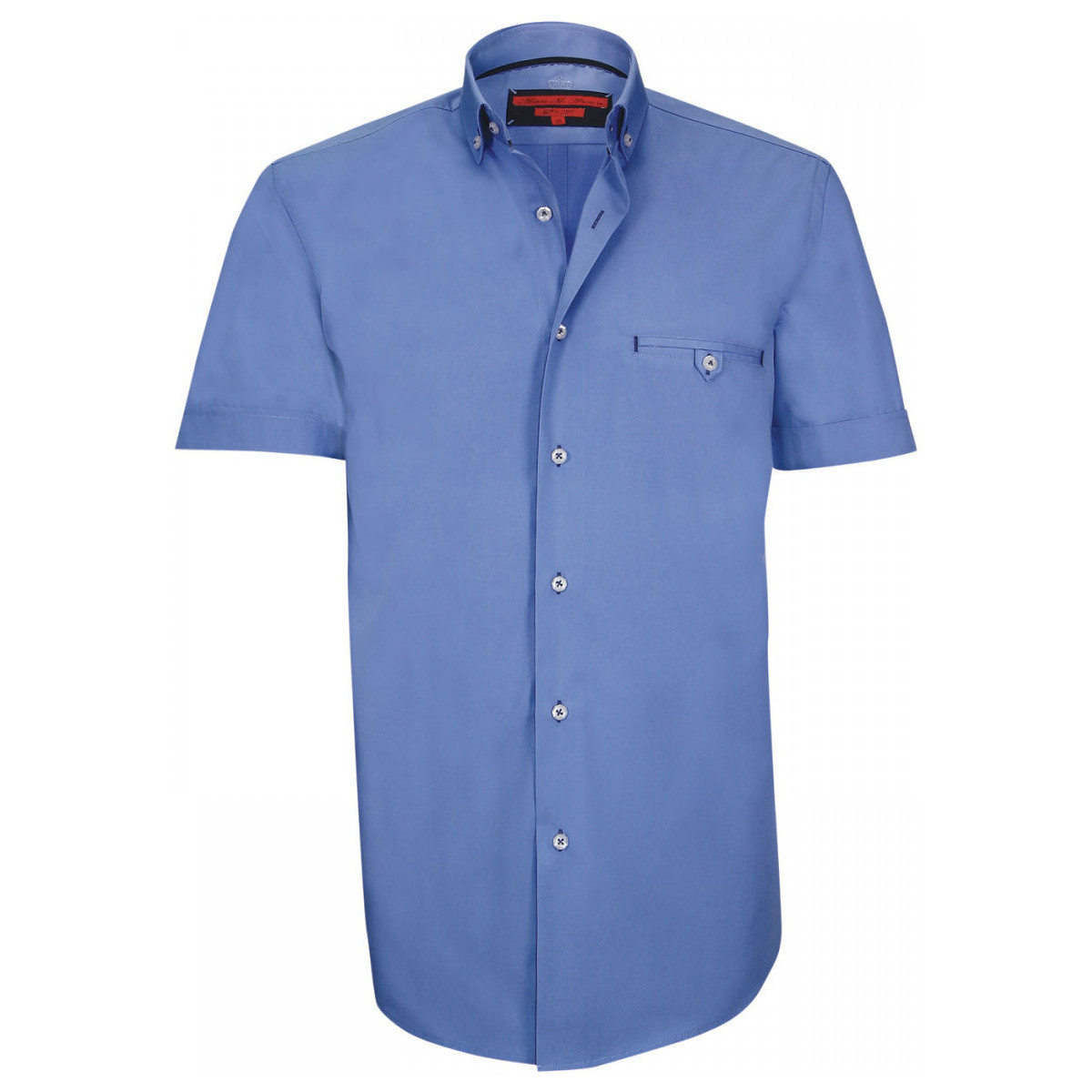 Vêtements Homme Fleur De Safran chemisette mode russel bleu Bleu