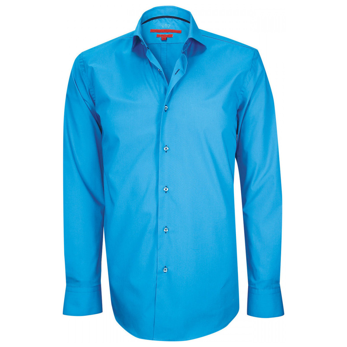 Vêtements Homme Chemises manches longues Andrew Mc Allister chemise premium baker turquoise Bleu
