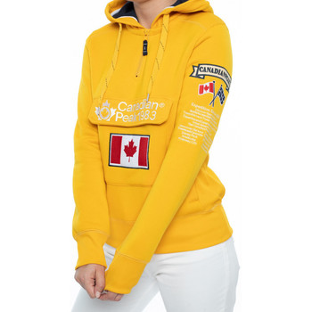 Vêtements Femme Sweats Canadian Peak Sweat GYRELLE Jaune foncé