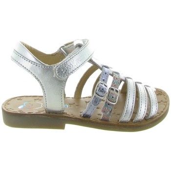 Chaussures Fille Melvin & Hamilton Shoo Pom HAPPY SPART Gris